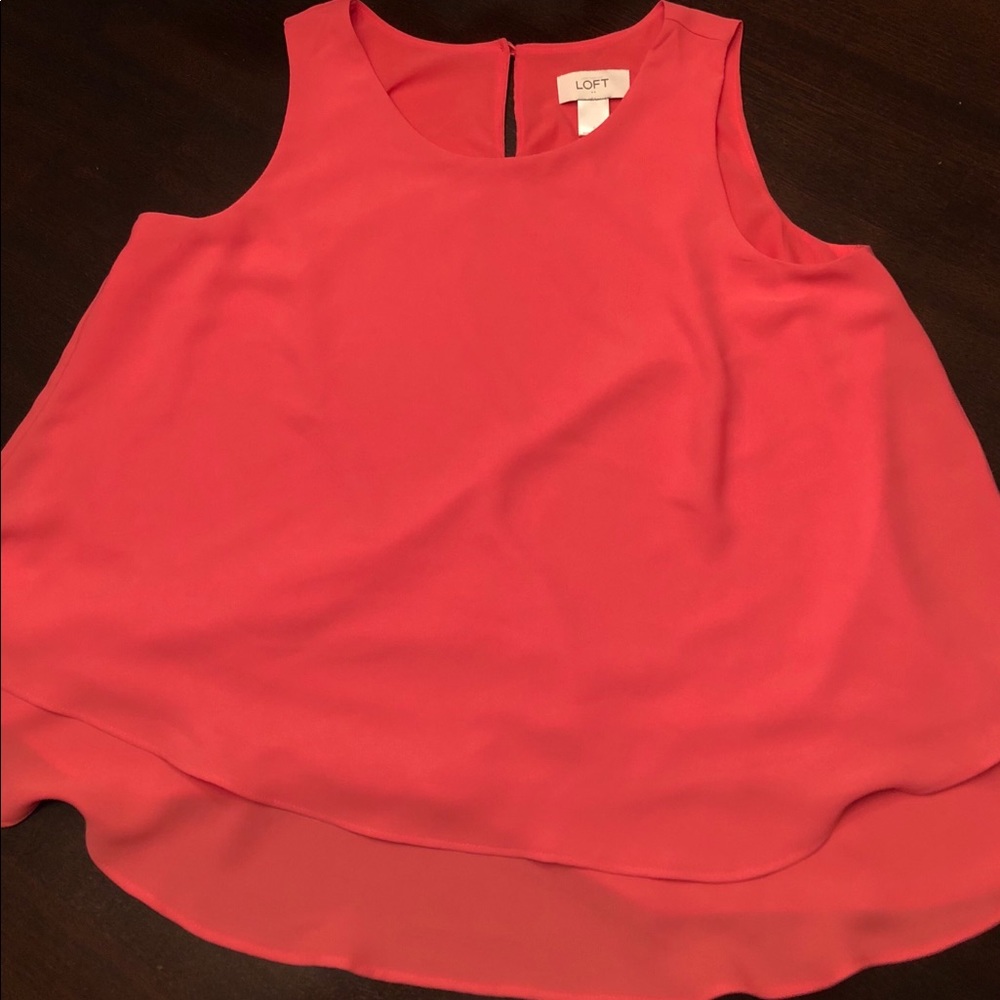 ❤️SOLD❤️Ann Taylor LOFT Sleeveless Swing Blouse